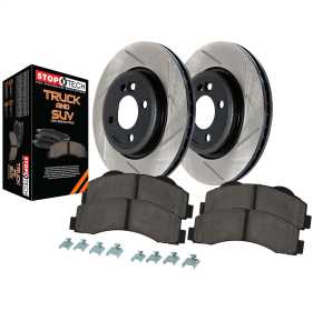 Truck Performance-2 Wheel Disc Brake Kit w/Slotted Rotors